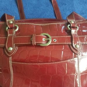 McKlein Winnetka Leather Laptop Shoulder Bag